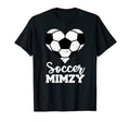 Soccer Mimzy Funny Soccer Heart Grandma T-Shirt - Novelty Apparel Unisex