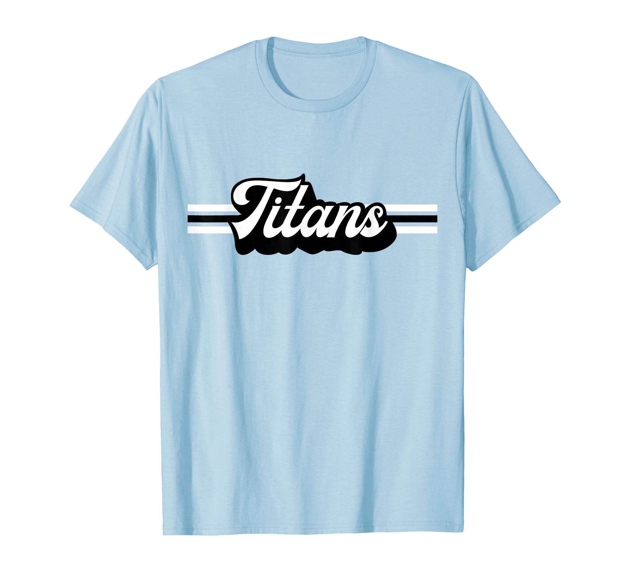 Titans Mascot School Spirit Titan Sports T-Shirt - Novelty Apparel Unisex
