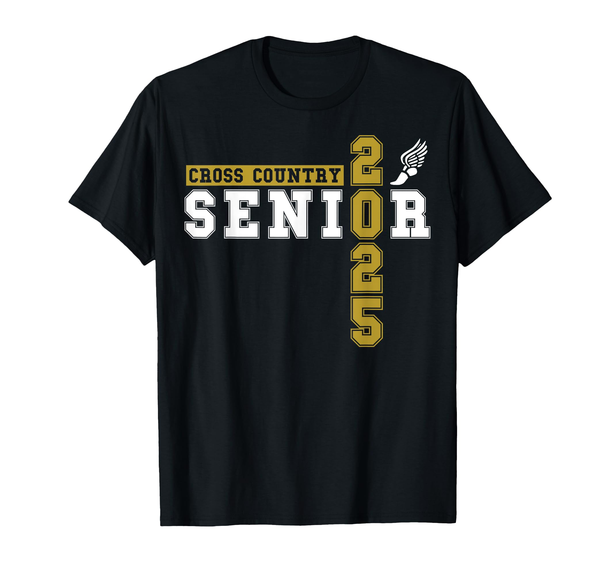 Cross Country Senior Night Senior 2025 T-Shirt - Unique Graphic for Adults