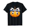 Coquette Bow Pumpkin Soccer Or T-Shirt - Novelty Apparel Men Women