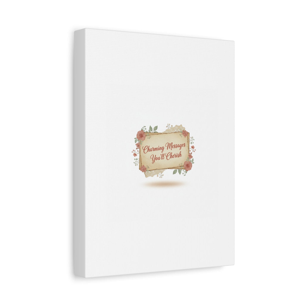 Love Letter Collage Canvas, Vintage Letter Art, Wax Seal Romance Print