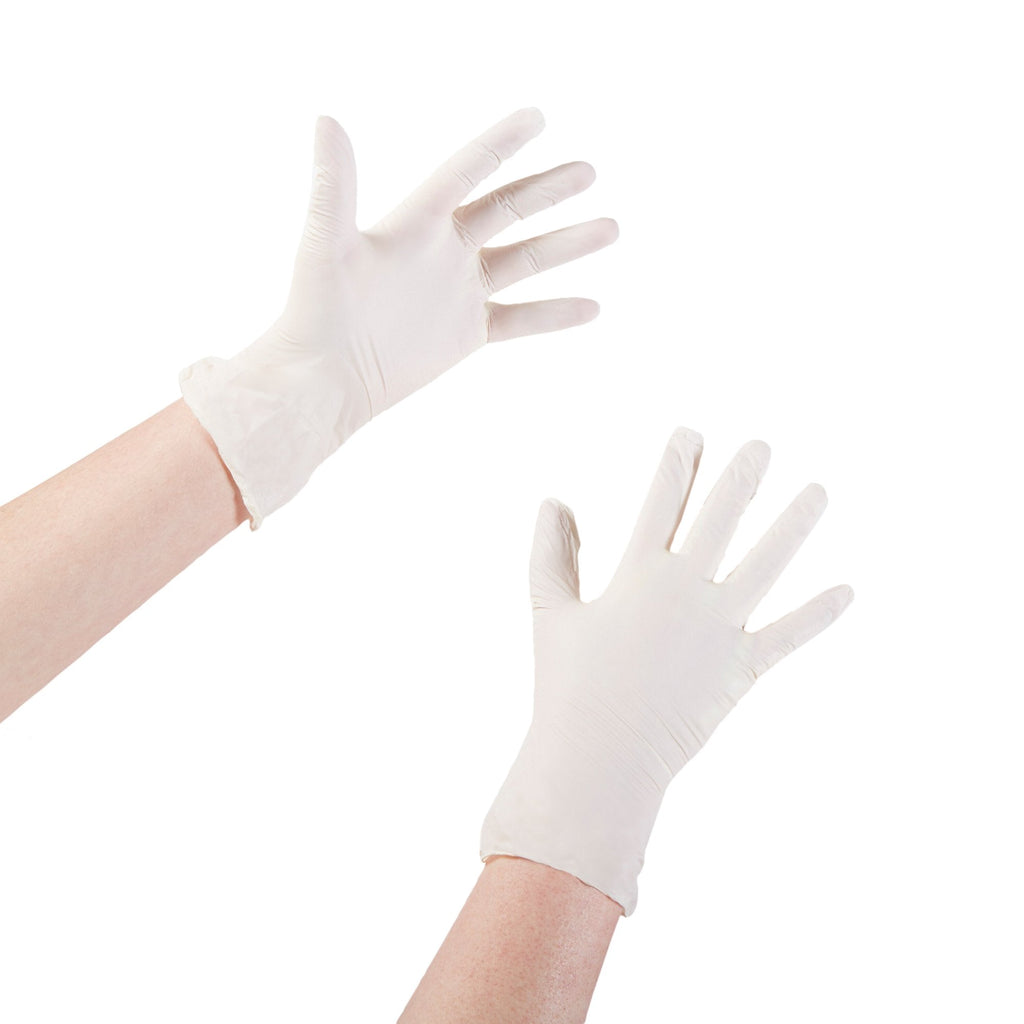 McKesson Stretch Vinyl Exam Glove, Extra Large, Ivory 14-820