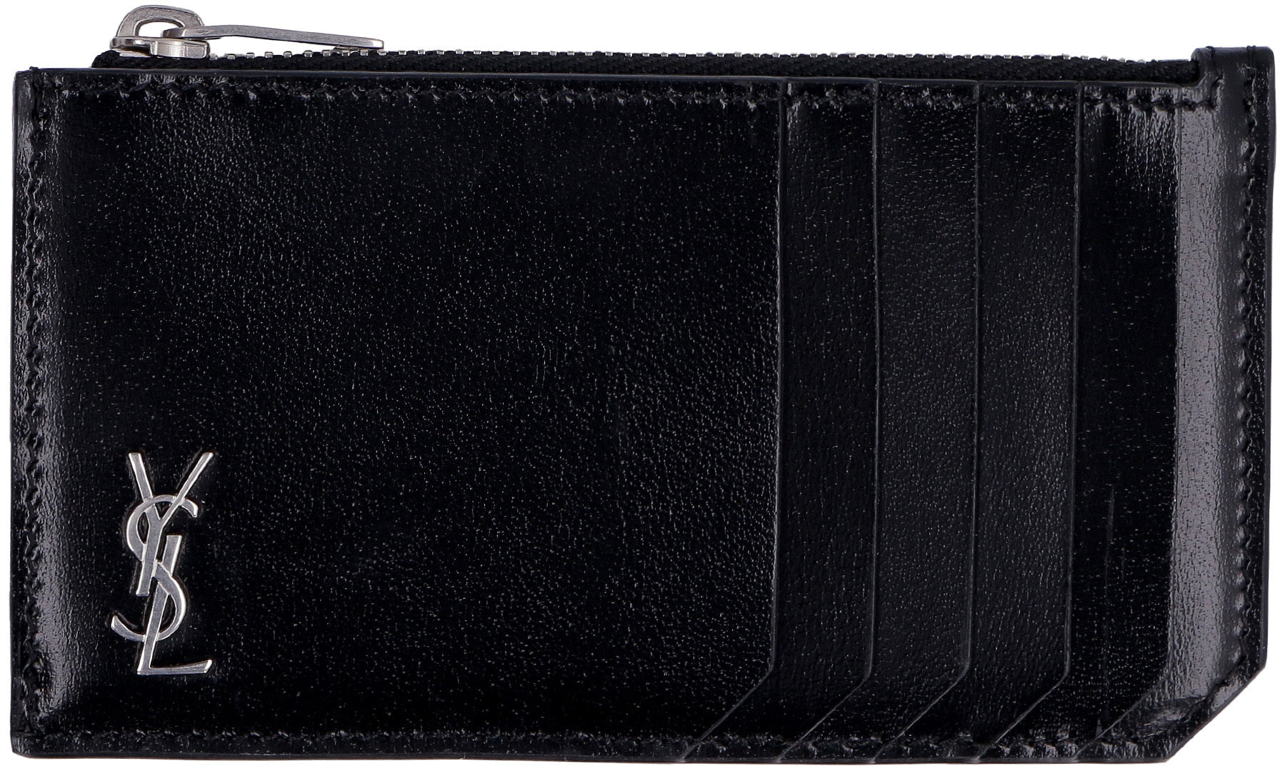 SAINT LAURENT Mini Logo Plaque Purse