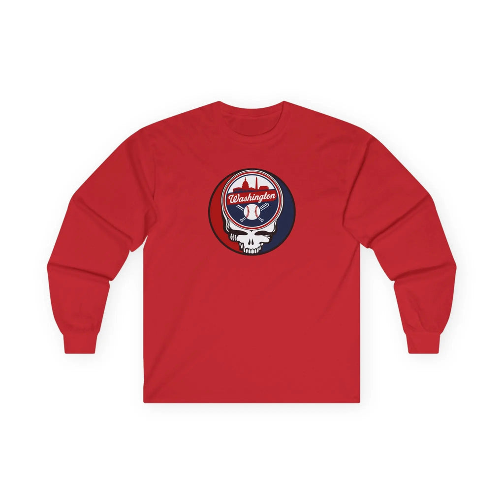Washington Nationals Original Stealie Long Sleeve T-Shirt