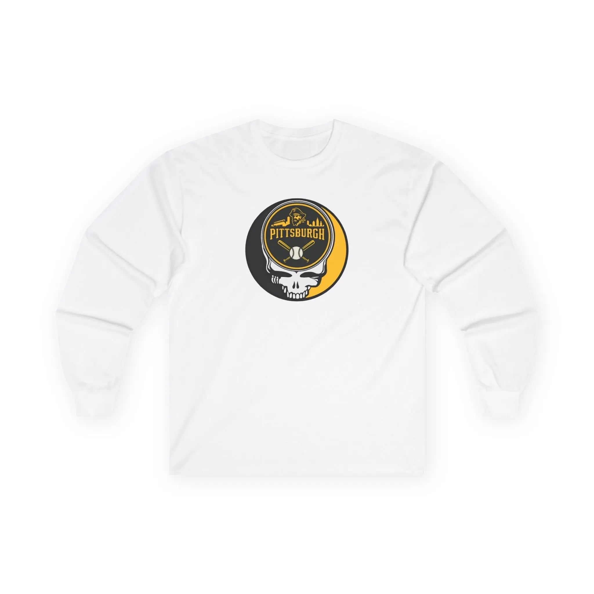 Pittsburgh Pirates Original Stealie Long Sleeve T-Shirt
