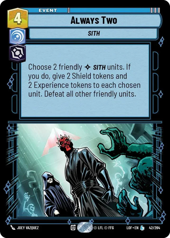 Always Two (42/264) (42/264) [Legends of the Force]