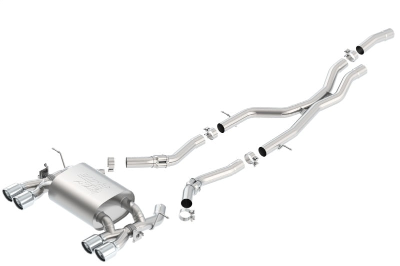 Borla 15-18 BMW F80/F82 M3/M4 36.5in Tip (Dual Split Rear Exit) ATAK Cat-Back Exhaust 140731