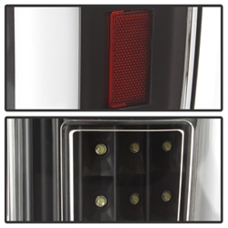 SPYDER xTune 17-18 Ford F-250 Super Duty (Excl LED Models) LED Tail Lights - Black (ALT-ON-FS17-LBLED-BK) 9041600