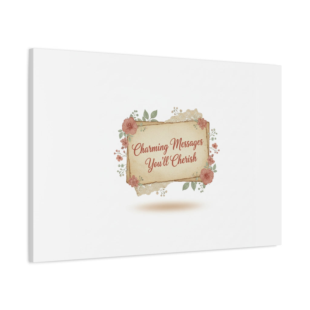 Love Letter Collage Canvas, Vintage Letter Art, Wax Seal Romance Print