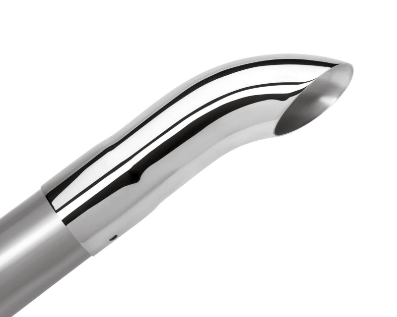 Borla Universal Polished Tip Single Round Turndown/Turnout (inlet 2 1/2in. Outlet 2 1/2in) *NO Retur 20110