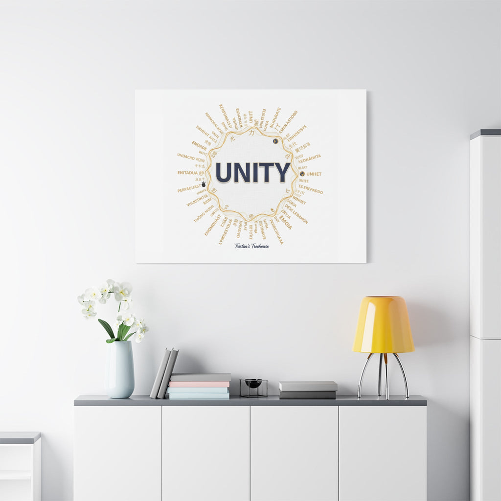 UNITY Canvas, Matte Stretched 1.25" | Dry January sober curious decor