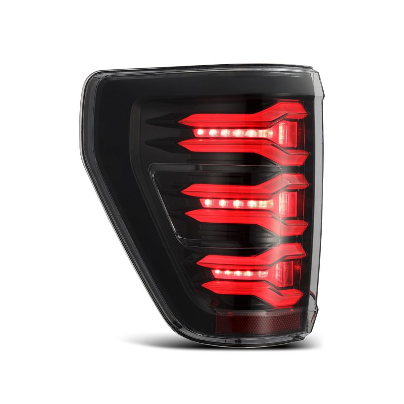 AlphaRex 21-22 Ford F150 LUXX LED Projector Tail Lights - Alpha-Black 653010 *Discontinued