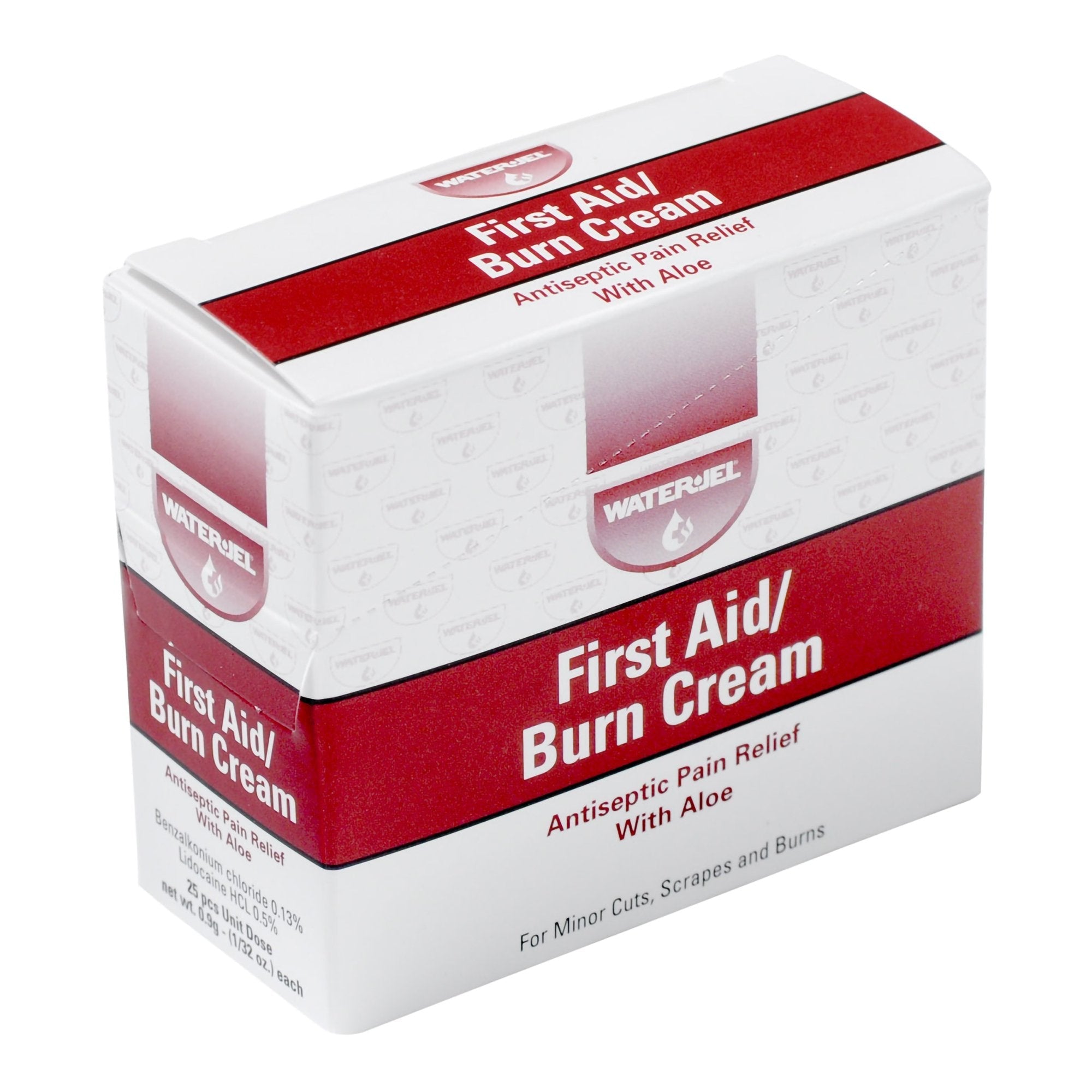 Safeguard US Operating LLC Water Jel BZK / Lidocaine Burn Relief WJFA1800.00.000, Box of 25