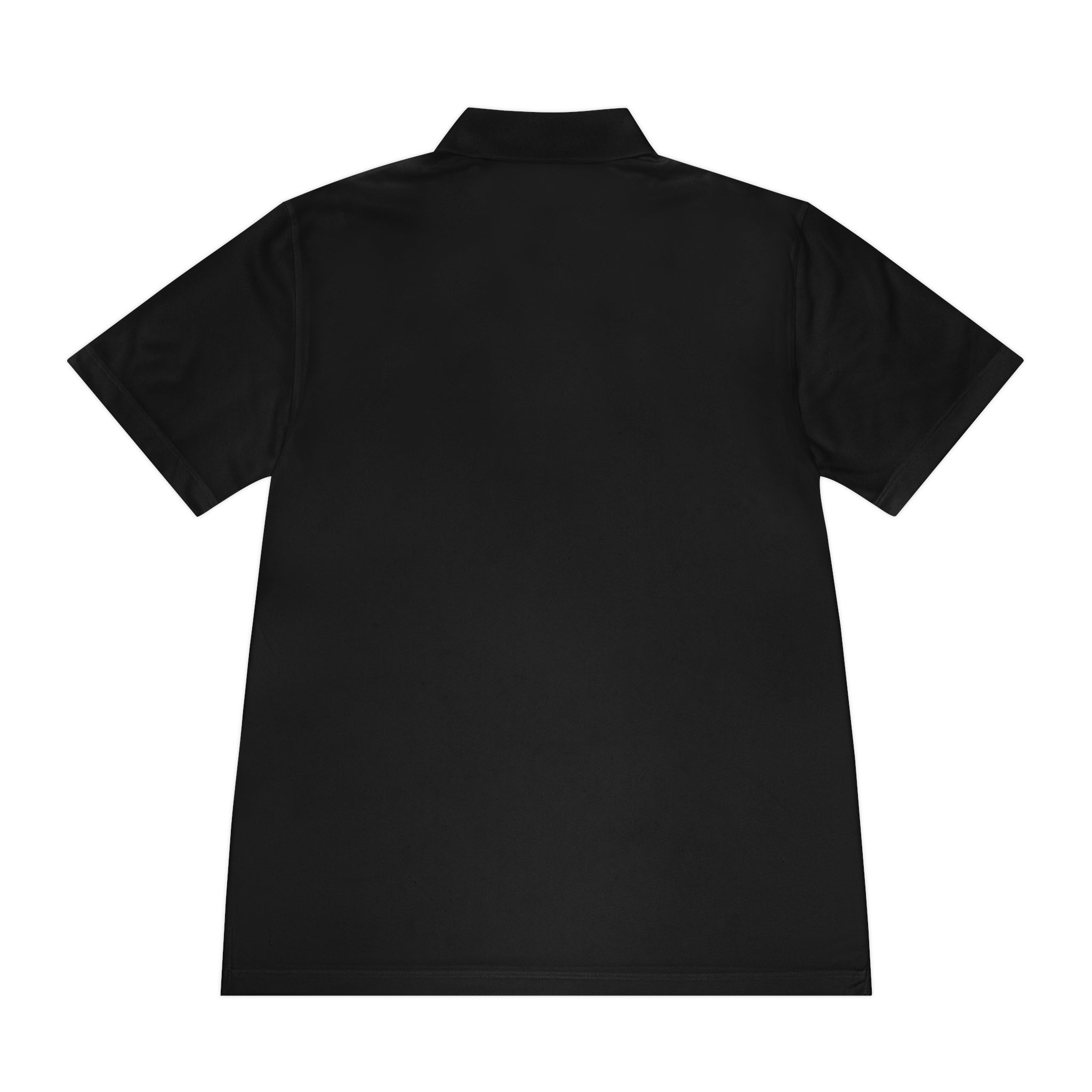 Peace & Progress Men's Polo Shirt — 'PEACE not POTENTIAL FOR WAR' Patch