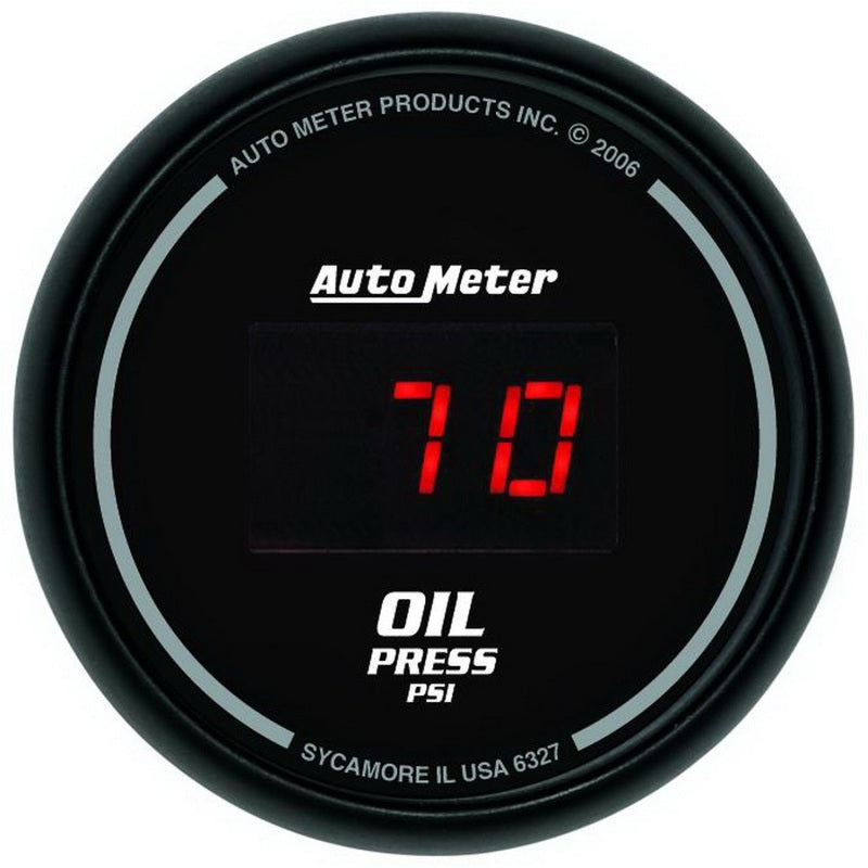 Autometer Digital 5-Gauge Kit - Sport Comp ATM6300