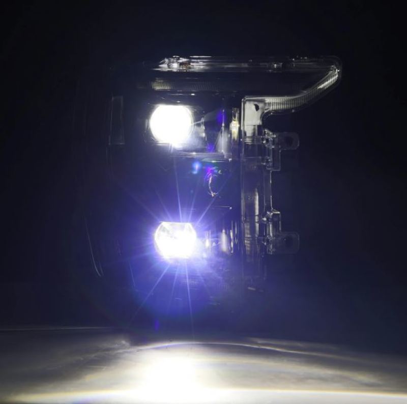 AlphaRex 21-22 Ford F150 Luxx-Series Projector Headlights Alpha-Black w/Activ Light/Seq Signal 880169 *Discontinued