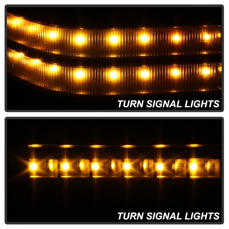 SPYDER xTune 08-15 Ford Super Duty LED Telescoping Manual Mirrors - Smk (Pair) (MIR-FDSD08S-G4-MA-RSM-SET) 9943119