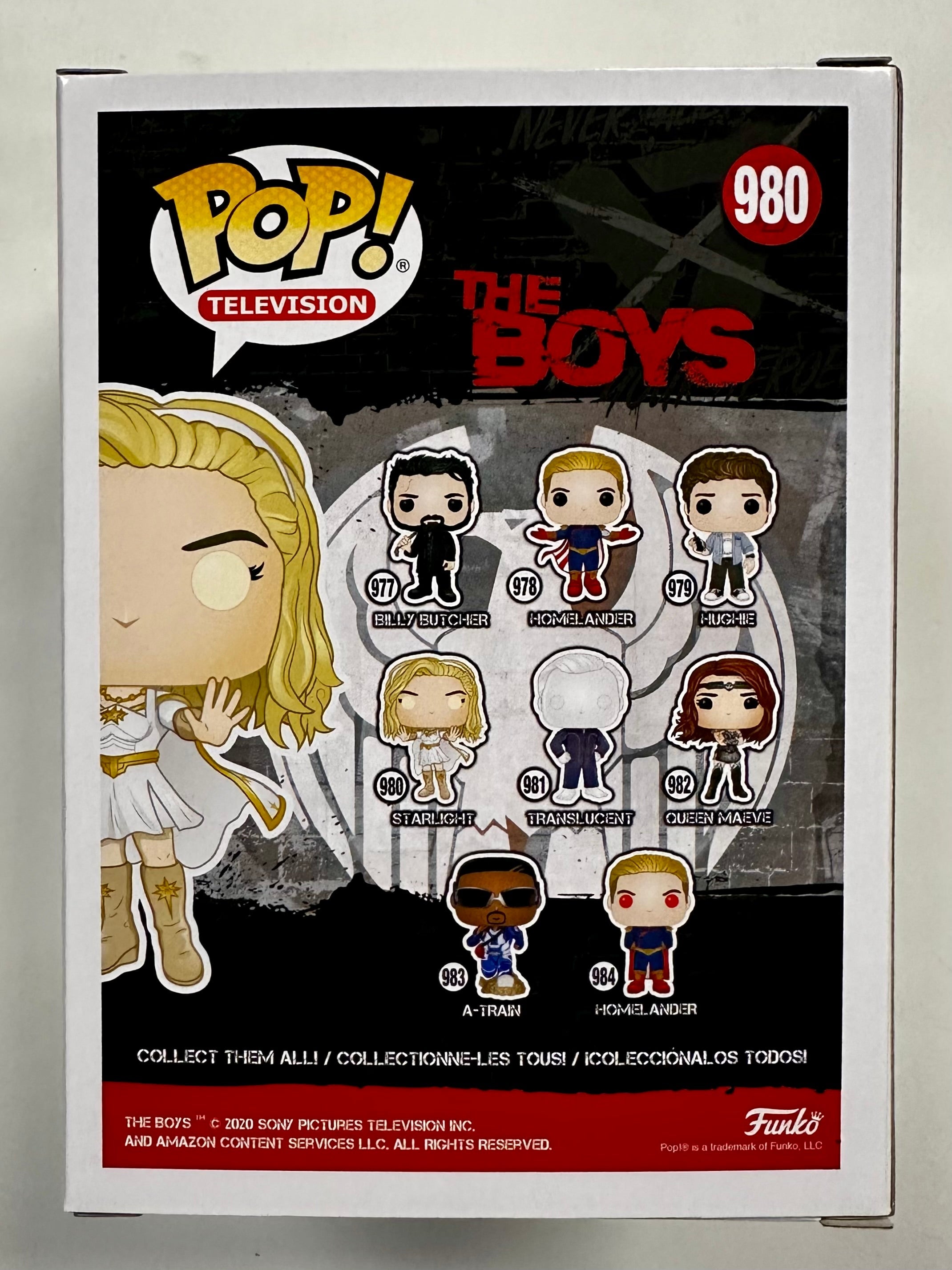 Funko Pop! Television Starlight #980 The Boys 2020 Erin Moriarty