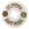 OJ Hardline Team Line 53mm 99a Purple/Yellow Skateboard Wheels