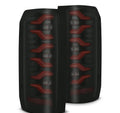 AlphaRex 87-96 Ford Bronco/F-150 Luxx-Series LED Tail Lights - Black Red 658007 *Discontinued
