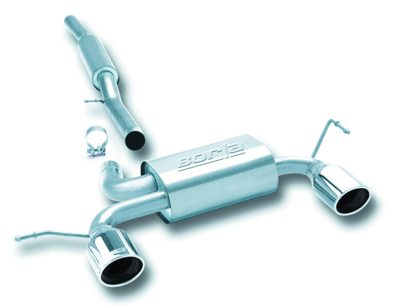 Borla 01-06 Audi TT Quattro 1.8T 225HP MT AWD 2dr Single Split Rear Exit SS Catback Exhaust 14957