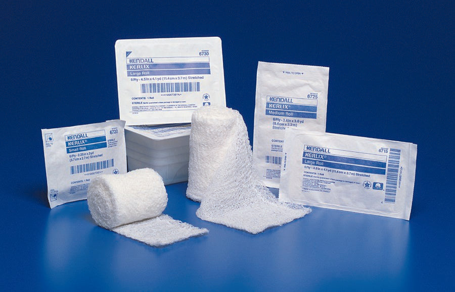 Kerlix™ Sterile Fluff Bandage Roll, 4-1/2 Inch x 4 Yard, Six-Ply 6730