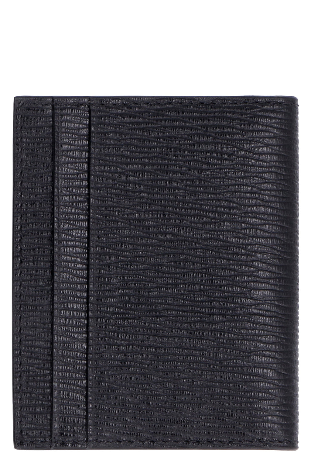 Ferragamo Leather Card Holder with Gancini Hook - 8cm x 10cm