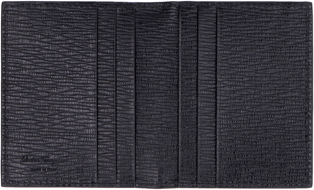 Ferragamo Leather Card Holder with Gancini Hook - 8cm x 10cm