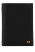 Ferragamo Elegant Mini Leather Passport Holder