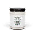 Heavy Metal Wellness Skull Candle | 9oz Scented Soy Candle, gothic wellness quote