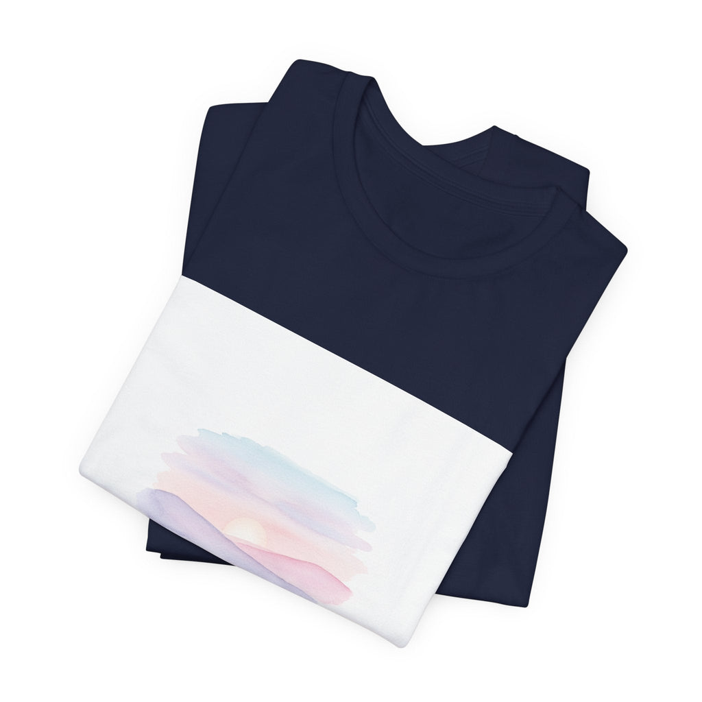 gentle intentions tee | mindful wellness pastel gradient