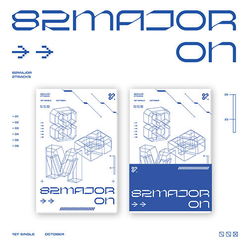 82Major 1st Single Album  - On (Poca Ver.)