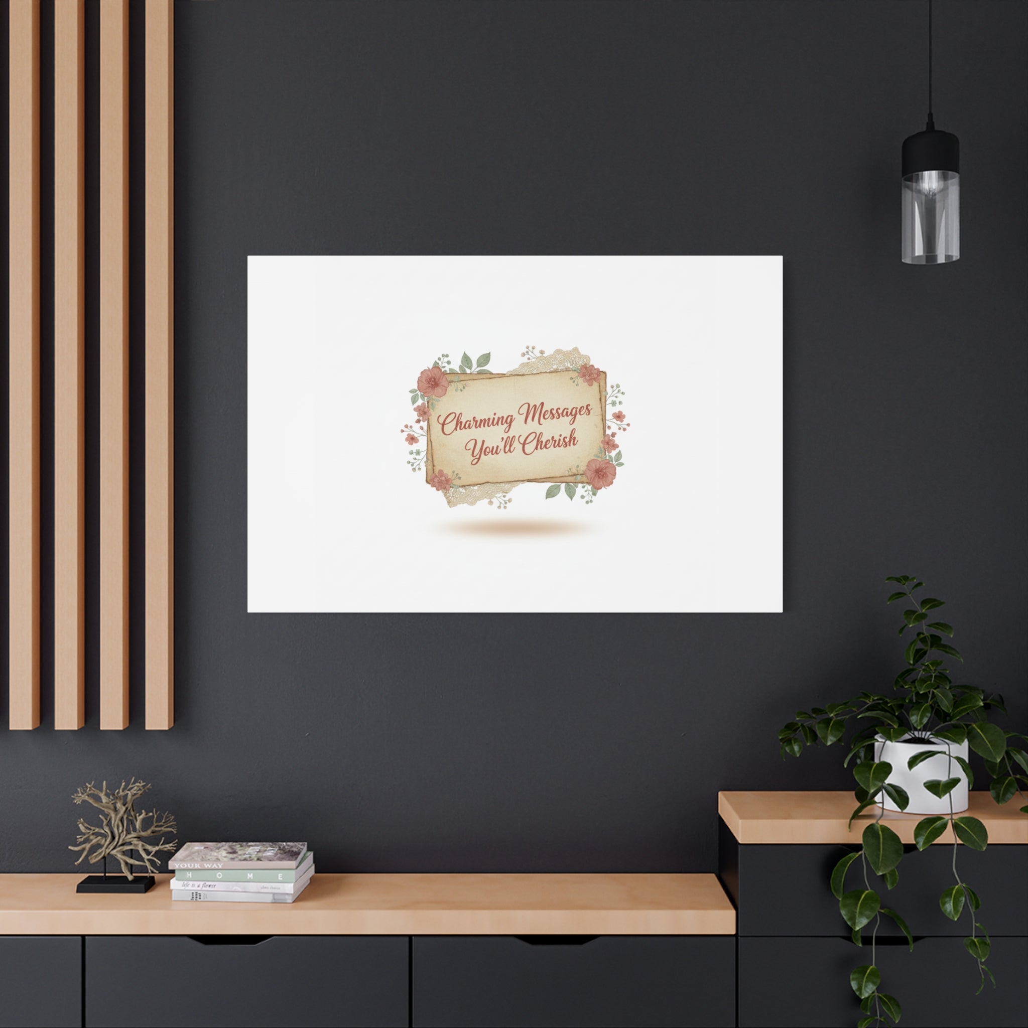 Love Letter Collage Canvas, Vintage Letter Art, Wax Seal Romance Print