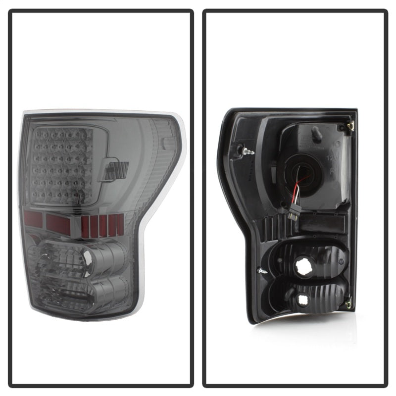 SPYDER Xtune Toyota Tundra 07-13 LED Tail Lights Smoke ALT-ON-TTU07-LED-SM 5013231