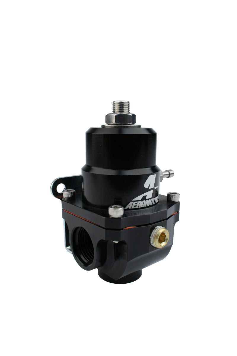 Aeromotive Regulator, X1 Adjustable, 35-75psi, .188 Valve, (2)-08Inlets, -08 Rtrn
