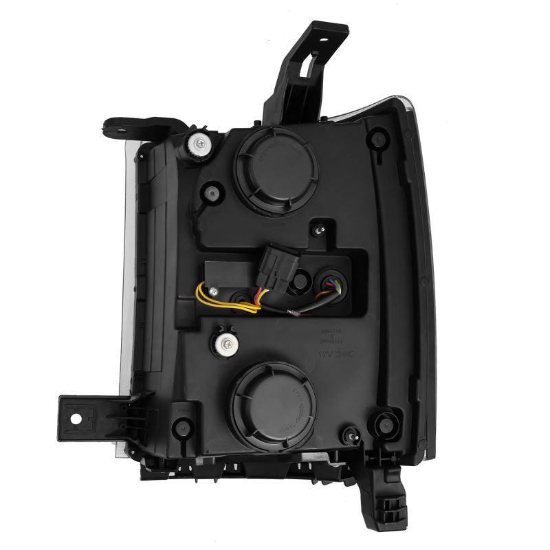 AlphaRex 04-15 Chevy 1500HD NOVA-Series LED Proj Headlights Black w/Activ Light/Seq Signal & SB DRL 880239 *Discontinued