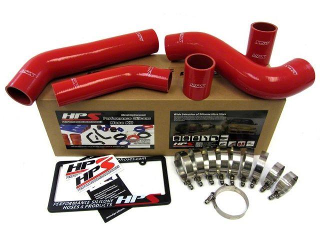 HPS Red Reinforced Silicone Intercooler Hose Kit Mitsubishi Lancer EVO 10 X US-Spec