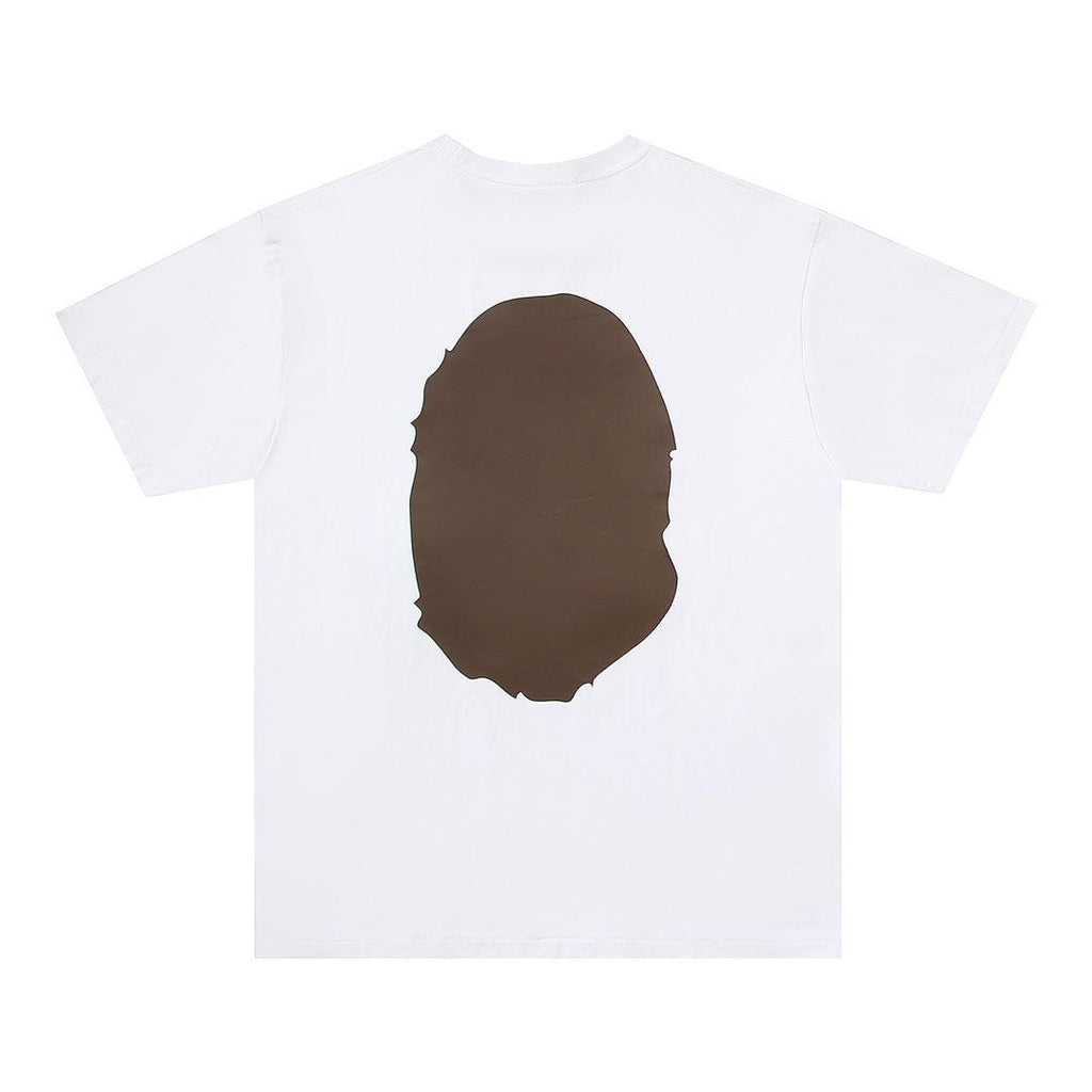 Bathing Ape White T-Shirt without Collar