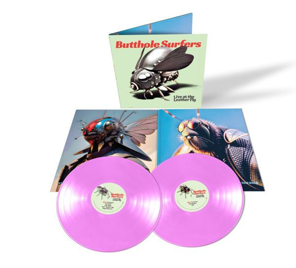 Butthole Surfers - Live at the Leather Fly (Opaque Pink Vinyl) LP Record