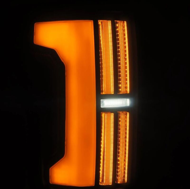 AlphaRex 07-13 Toyota Tundra Nova-Series LED Tail Lights - Black 670032 *Discontinued
