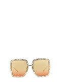 GUCCI Rectangular Mini Sunglasses for Women