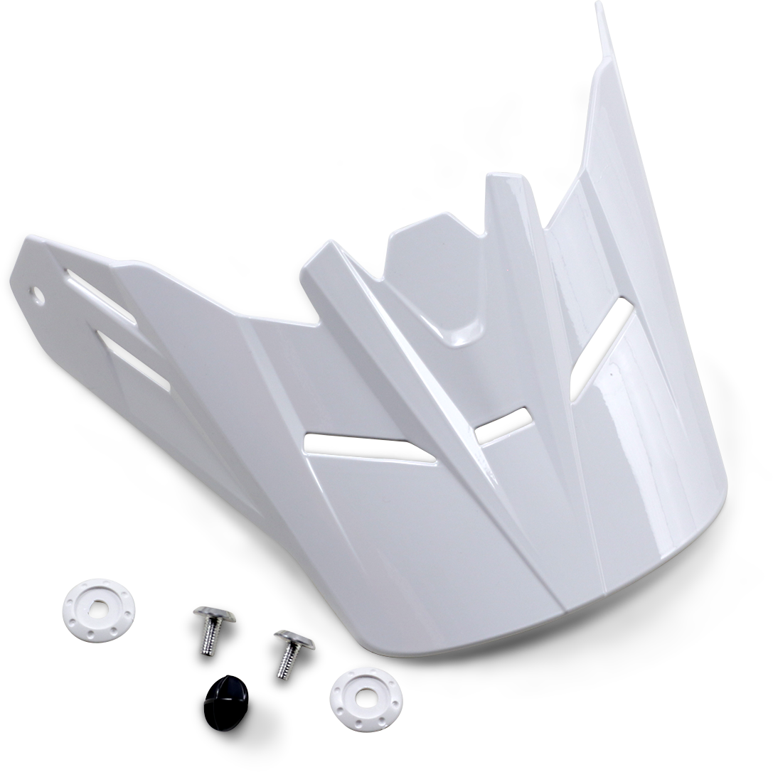 Z1R, Z1R Youth Rise Visor Kit - Solid Gloss White (Part #0132-1342)