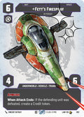 Fett's Firespray - In Pursuit (Prestige Foil) (853) (853) [A Lawless Time]