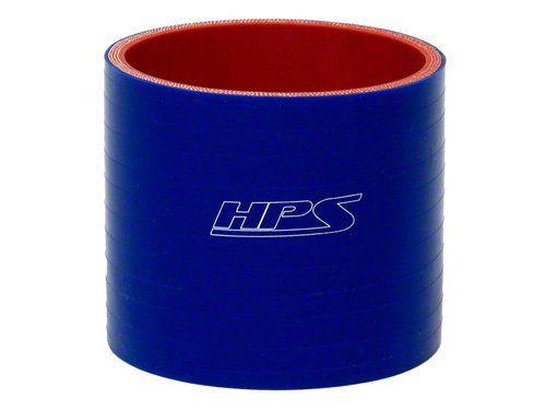 HPS 1-1/8" ID, 3" Length, Silicone Straight Coupler Hose, High Temp 4-ply Reinforced, 28mm ID, Blue