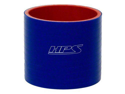 HPS 4-1/4" ID, 3" Length, Silicone Straight Coupler Hose, High Temp 4-ply Reinforced, 108mm ID, Blue