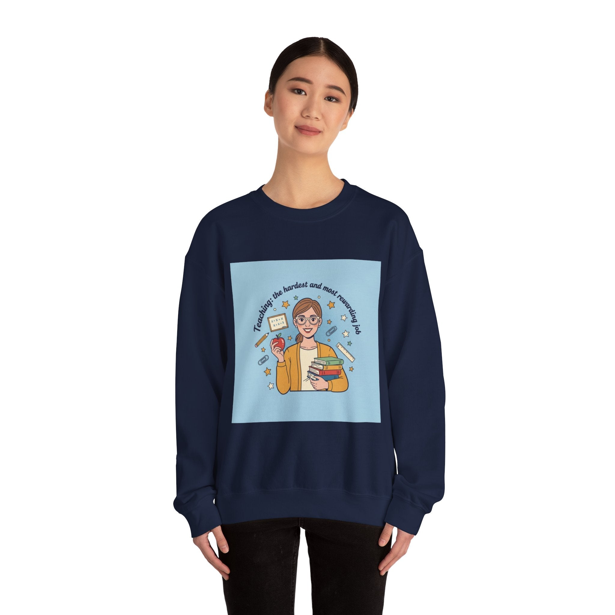 Teachers Life Crewneck Sweatshirt | Funny Teacher Gift
