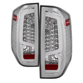 SPYDER xTune 14-16 Toyota Tundra Light Bar LED Tail Lights - Chrome (ALT-JH-TTU14-LED-C) 9040467