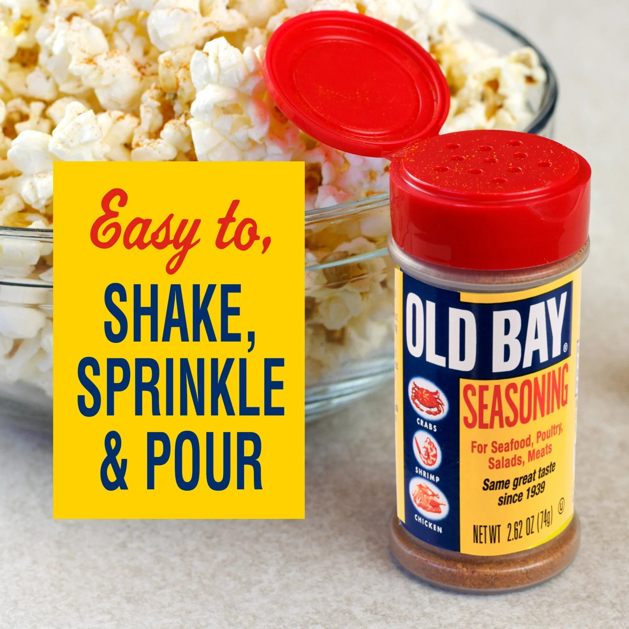 Old Bay Original Seasoning Shaker, 2.62 oz