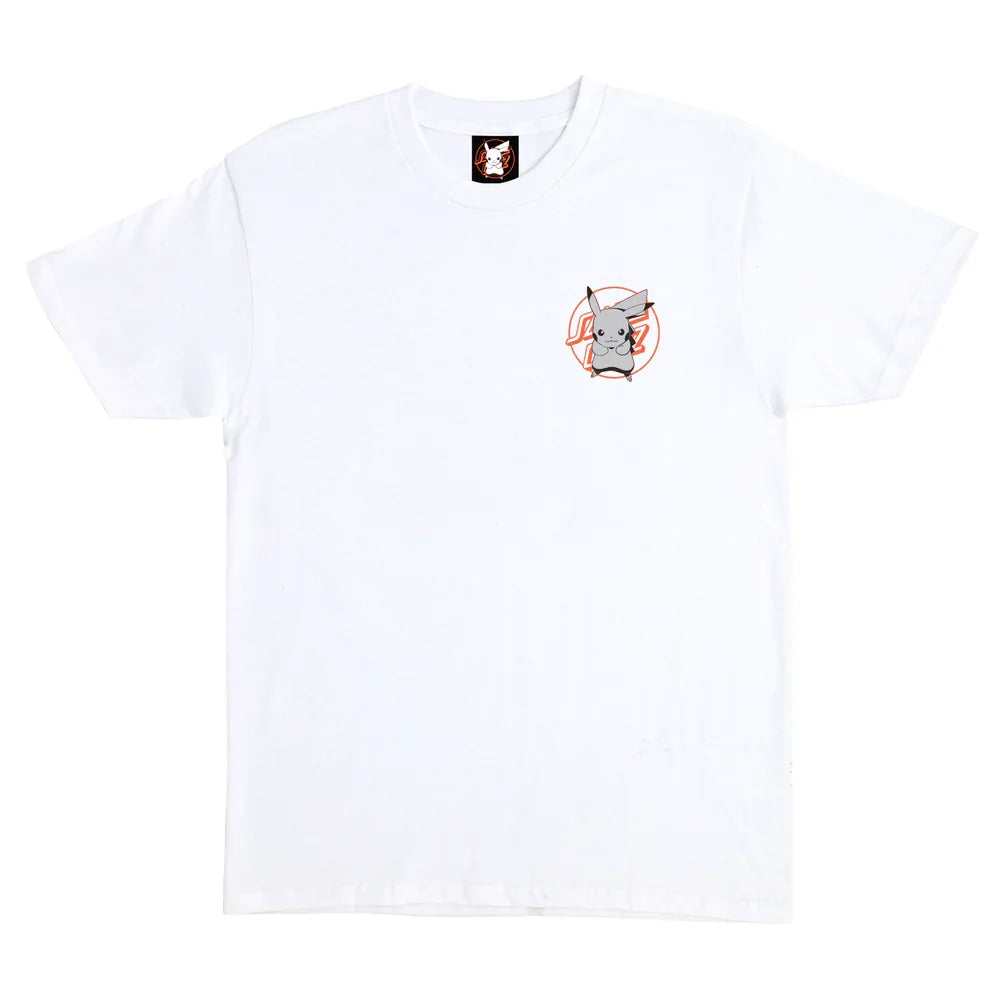 Santa Cruz x Pokémon SC Pikachu T-Shirt - White