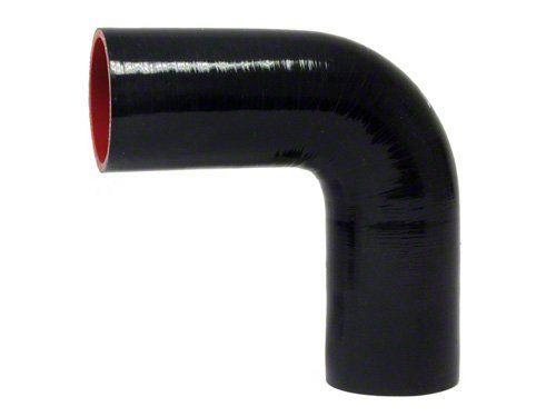 HPS Performance Products HPS 1/2" (13mm) Silicone 90 Degree Elbow Coupler Hose, High Temperature 4-ply Reinforced, Black or Blue